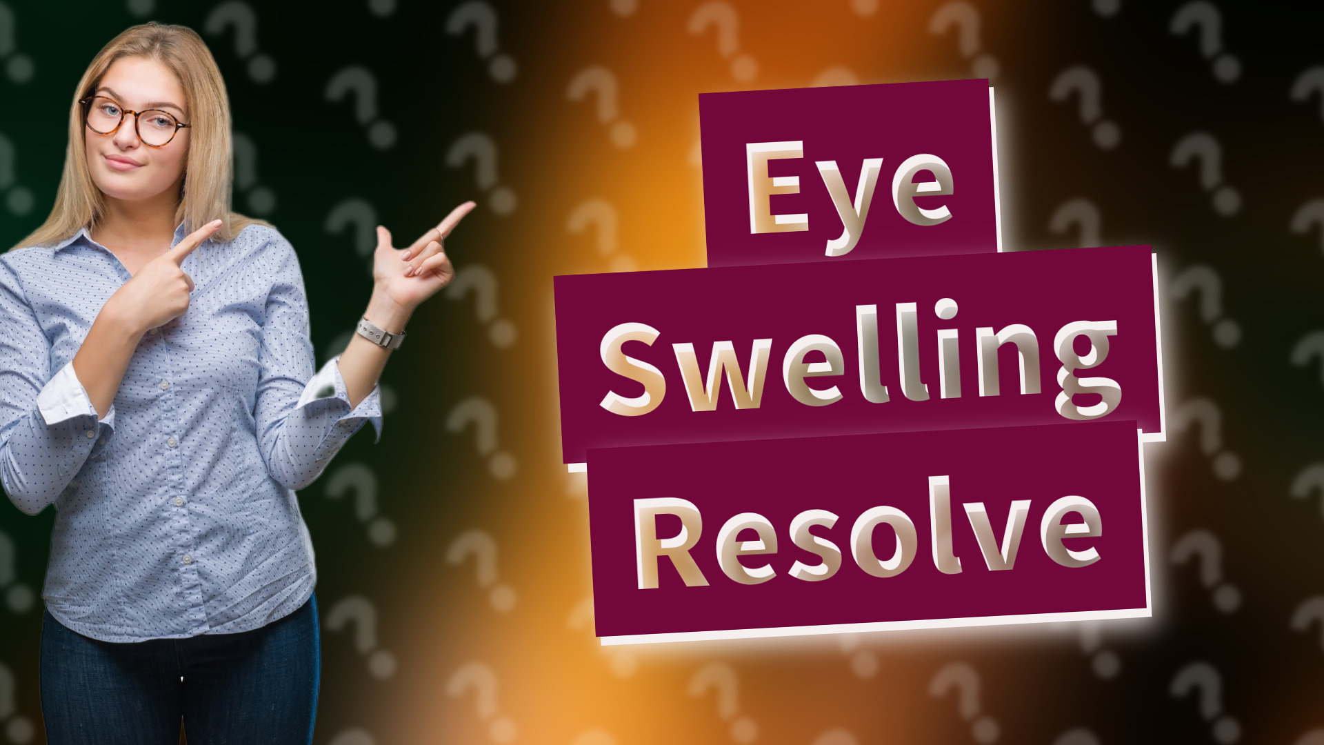 Eye Swelling Resolve