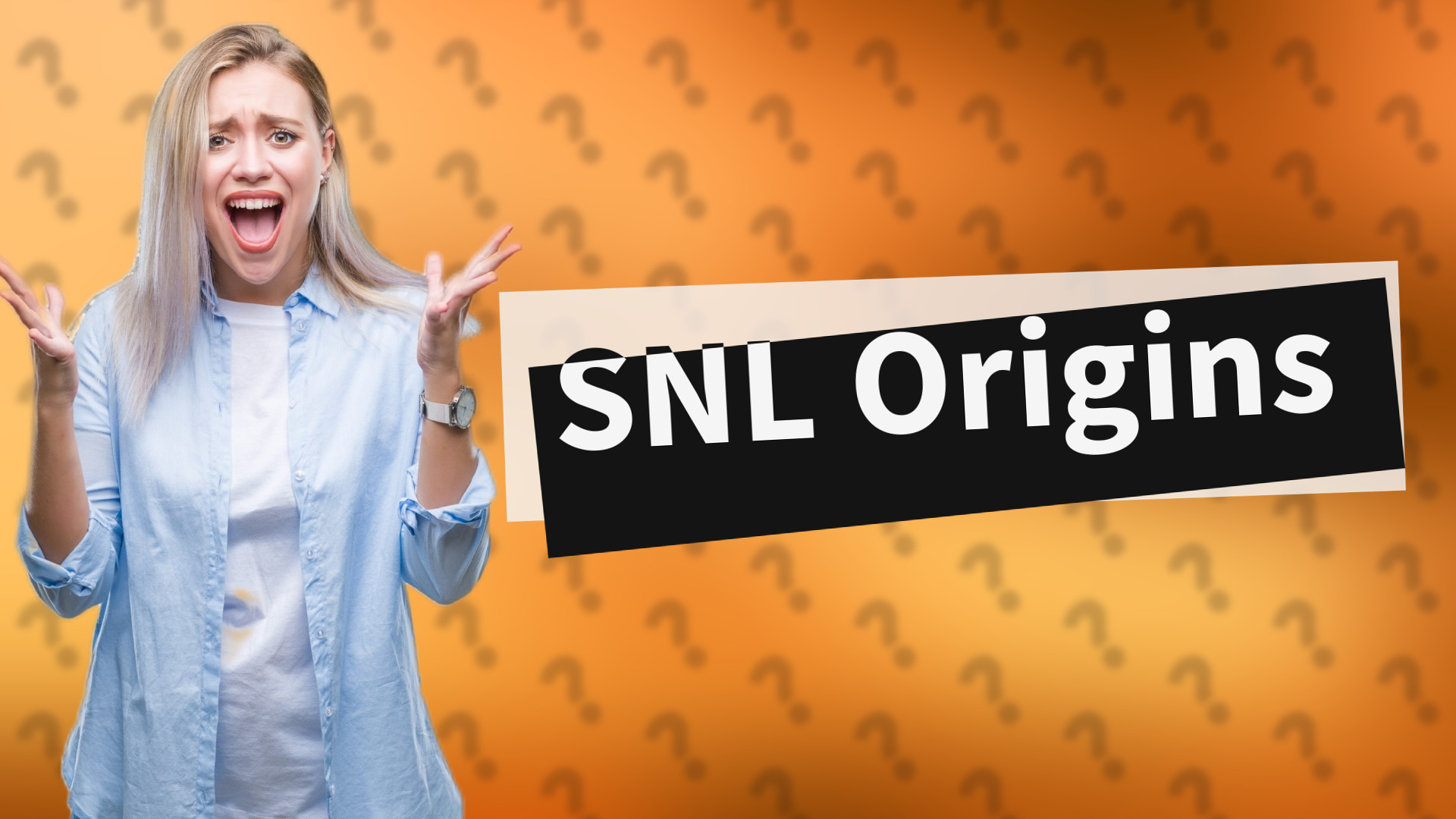 SNL Origins
