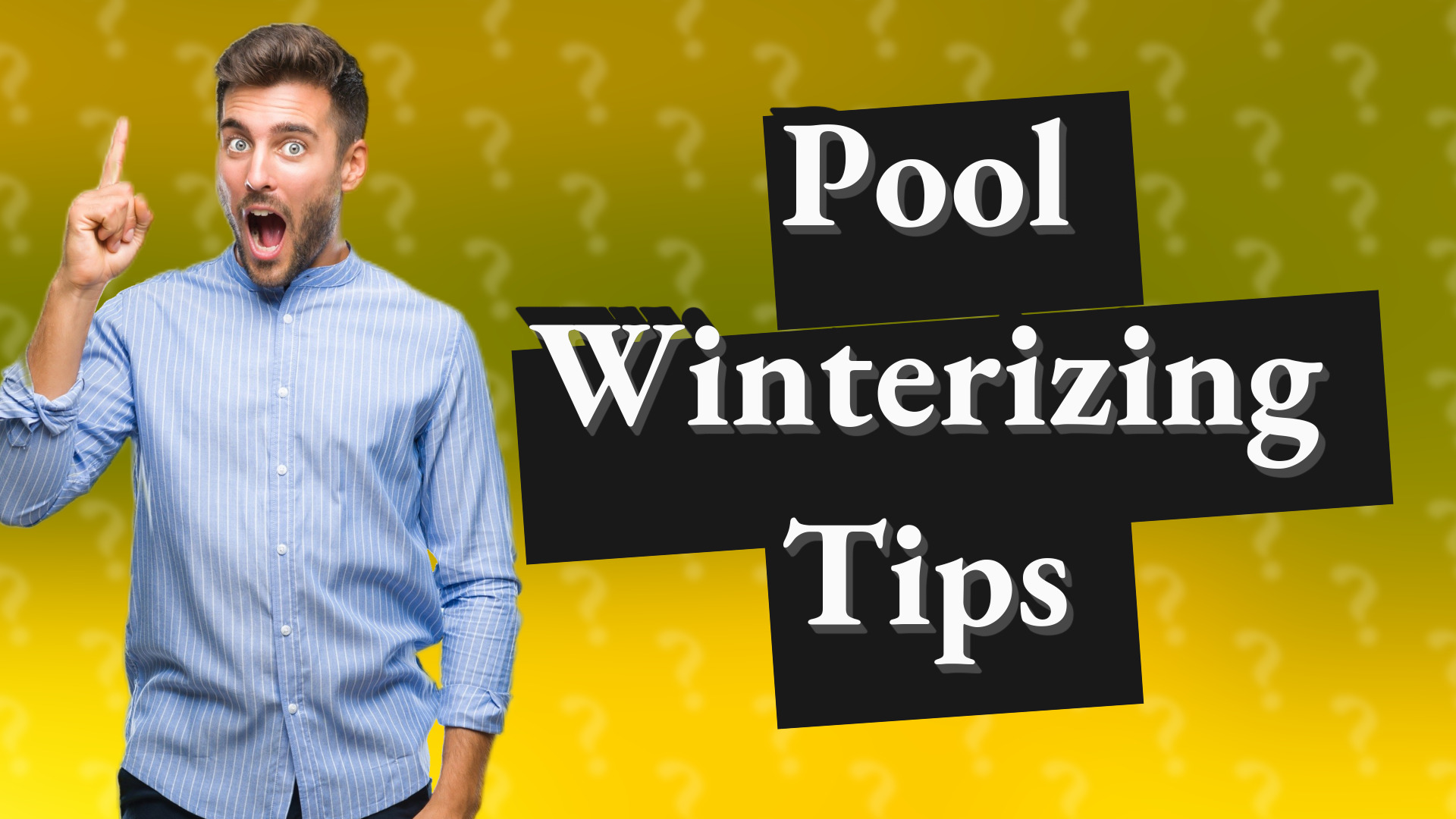 Pool Winterizing Tips