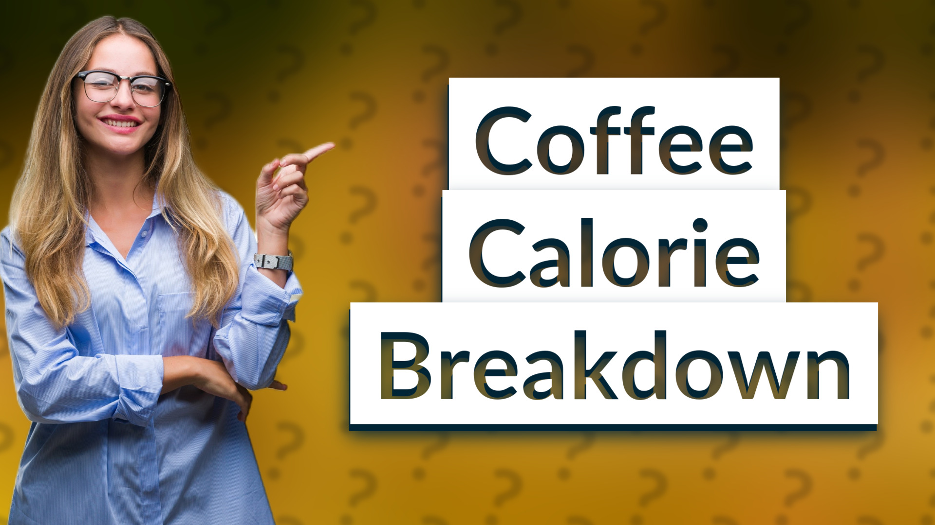 Coffee Calorie Breakdown