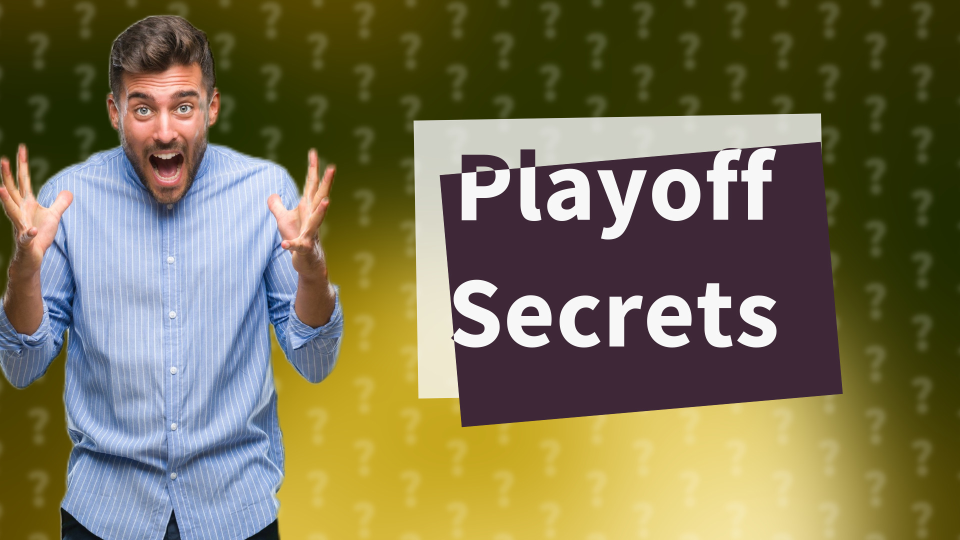 Playoff Secrets