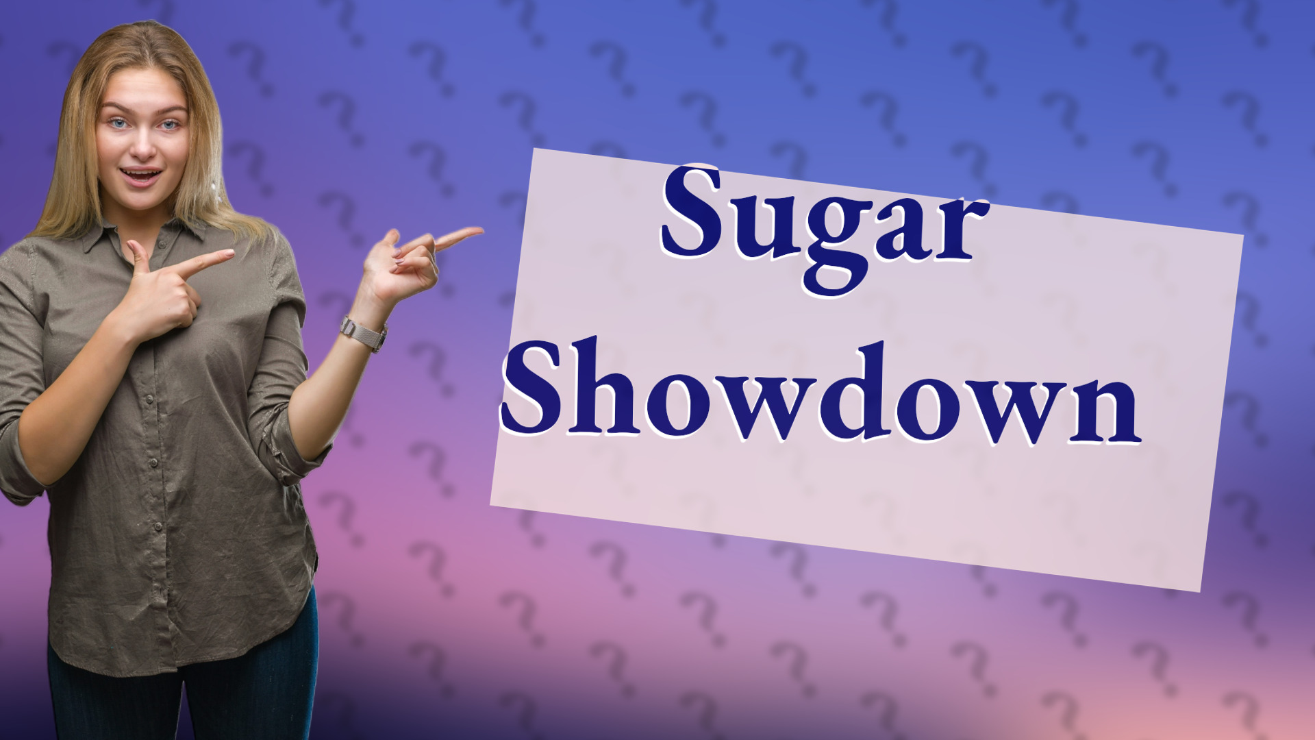 Sugar Showdown