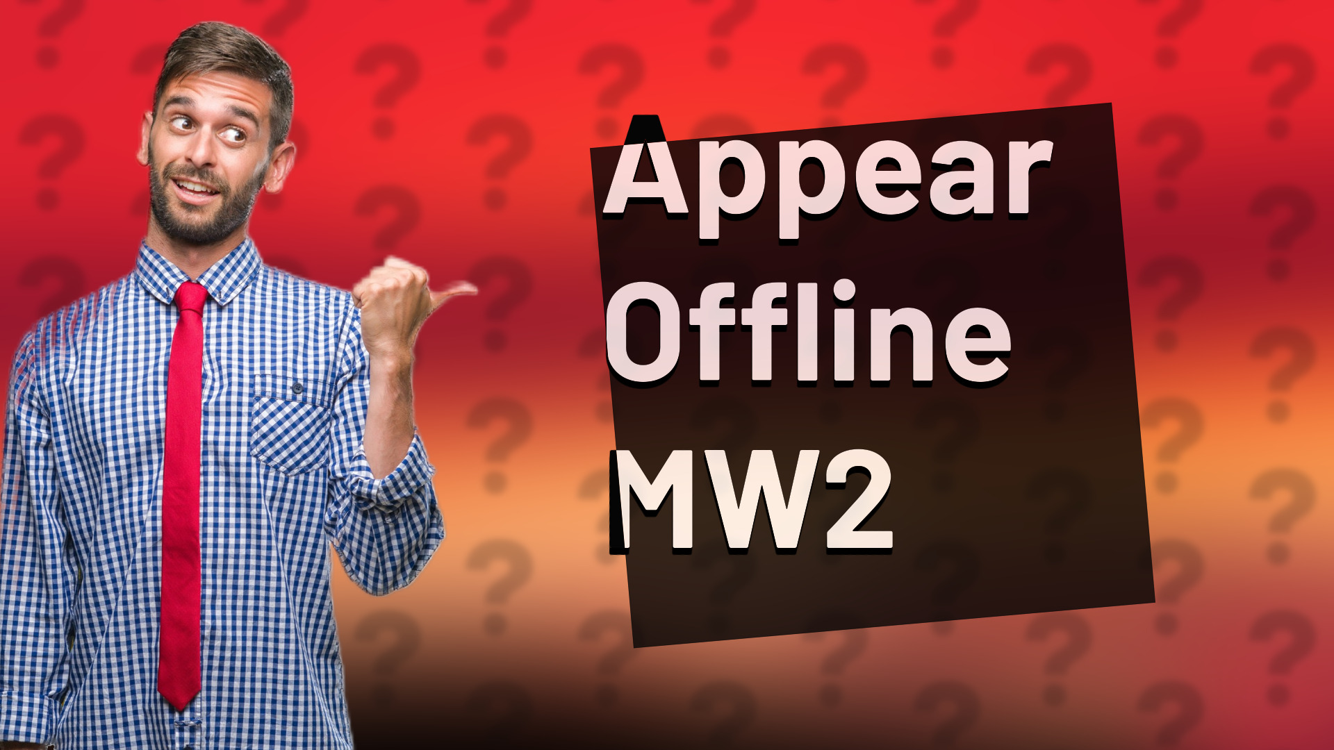 Appear Offline MW2
