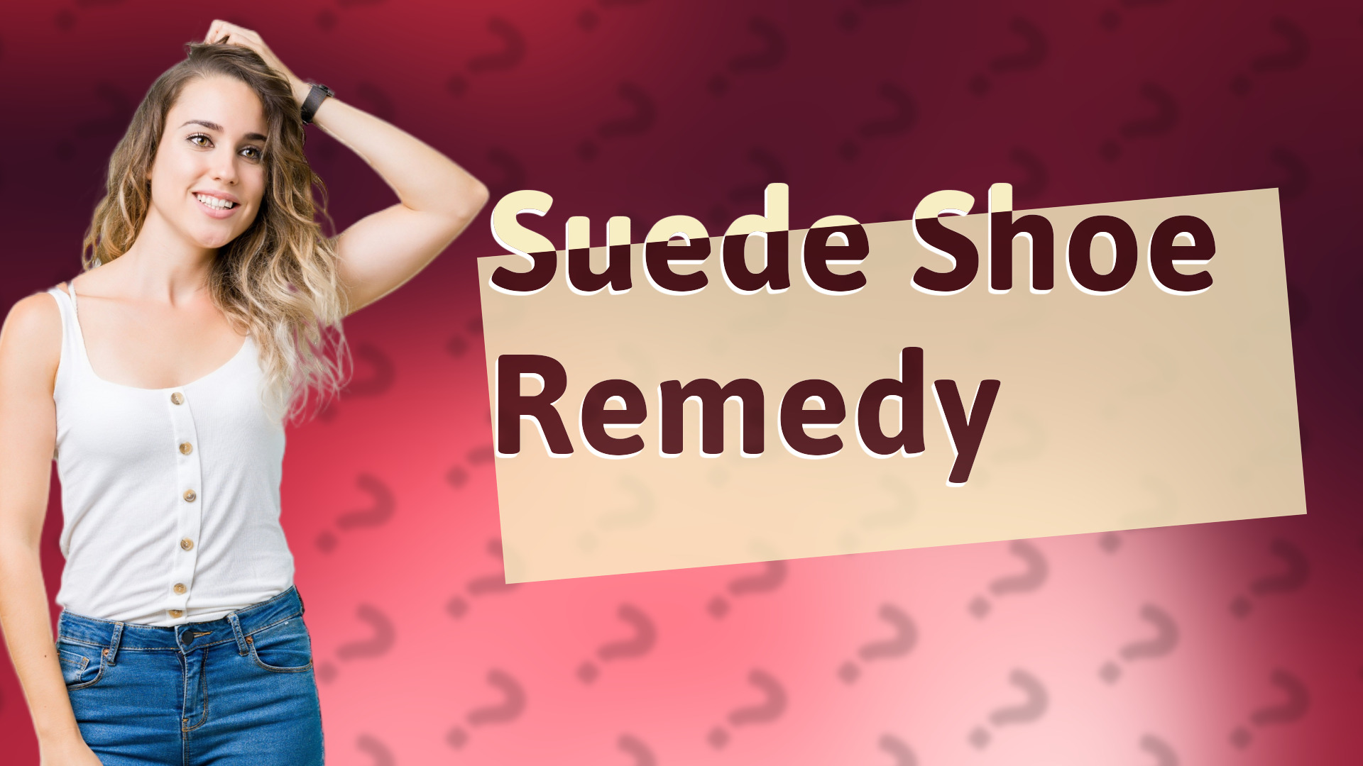 Suede Shoe Remedy
