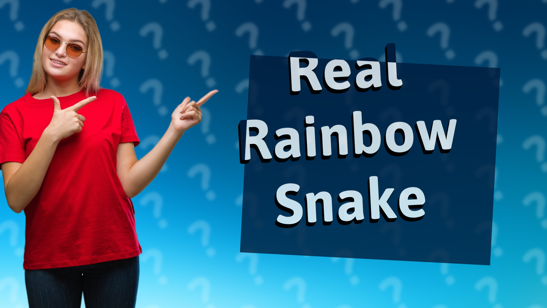 Real Rainbow Snake