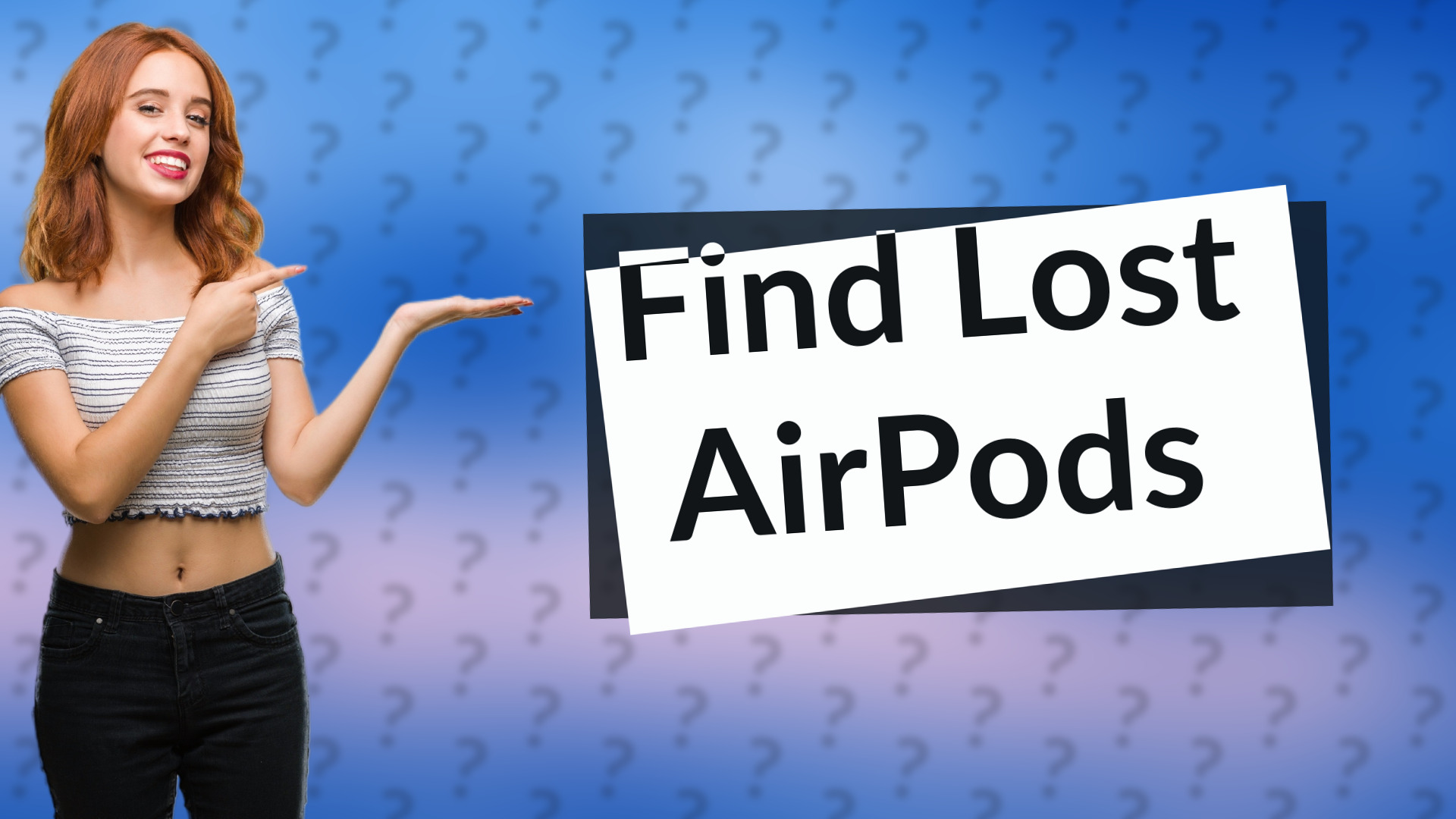 Find Lost AirPods