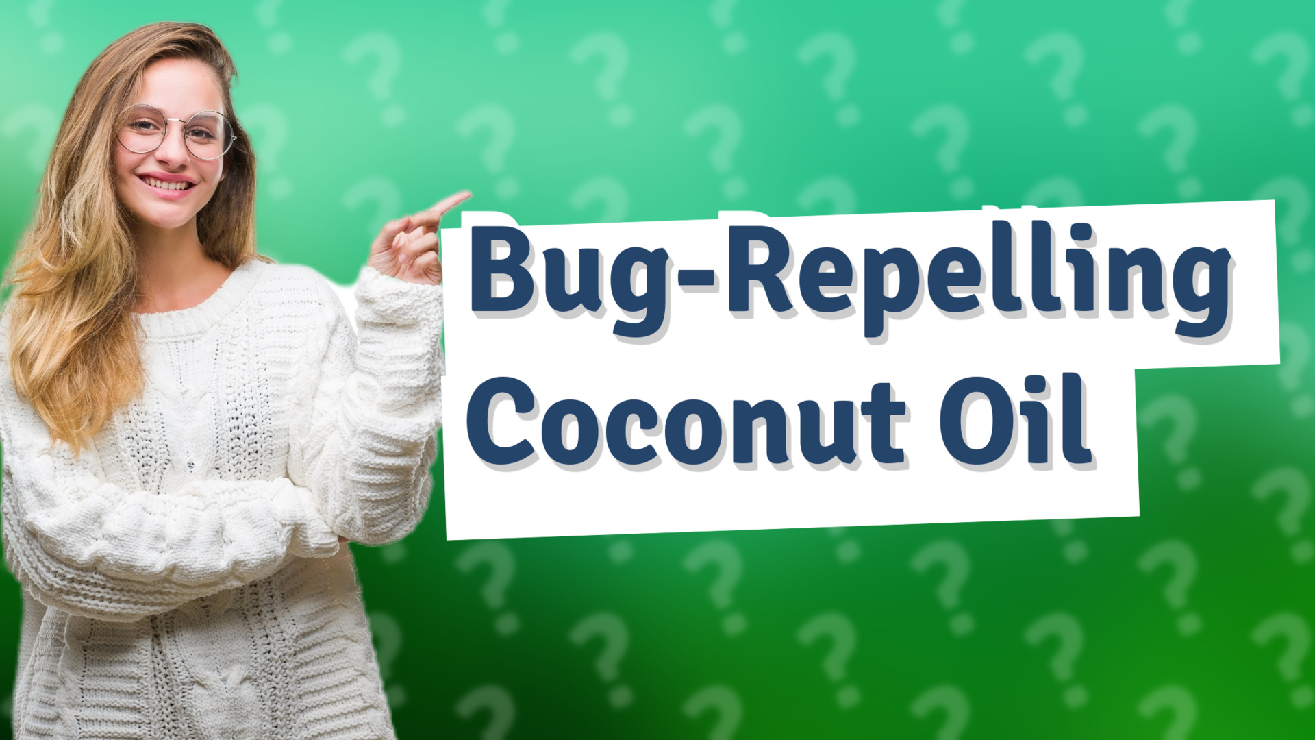 Bug-Repelling Coconut Oil