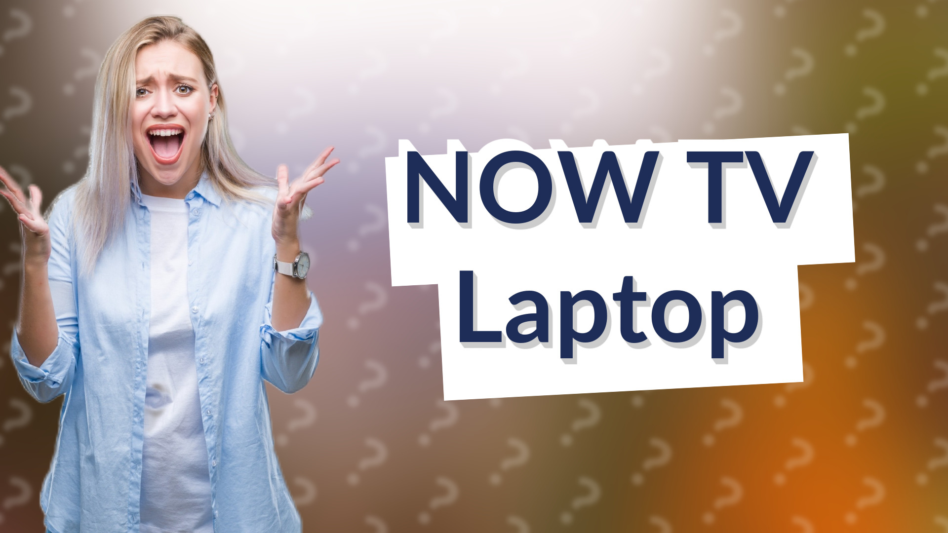 NOW TV Laptop