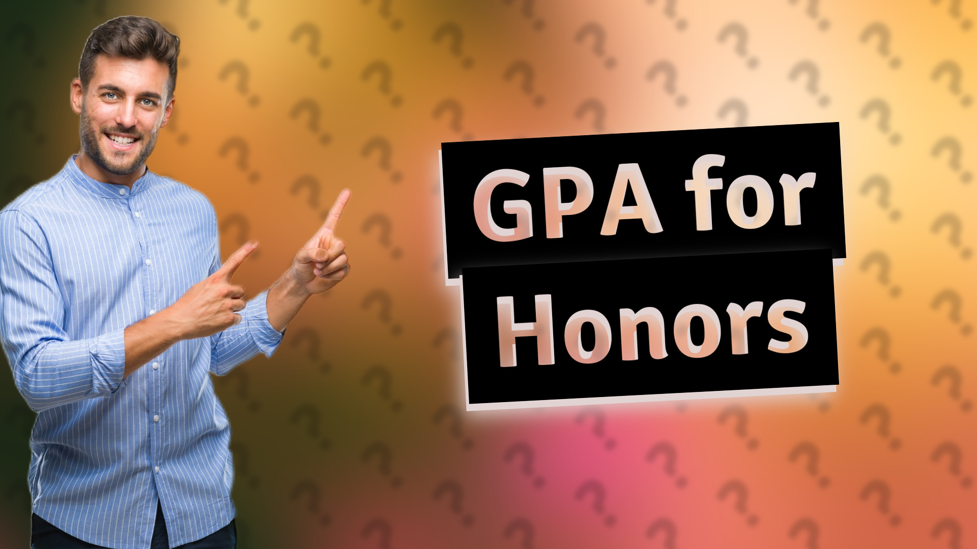 GPA for Honors