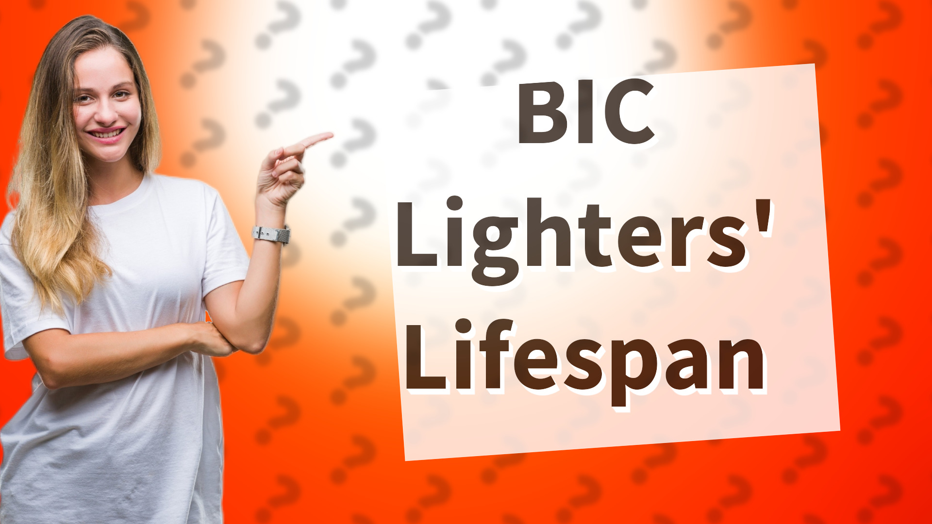 BIC Lighters' Lifespan