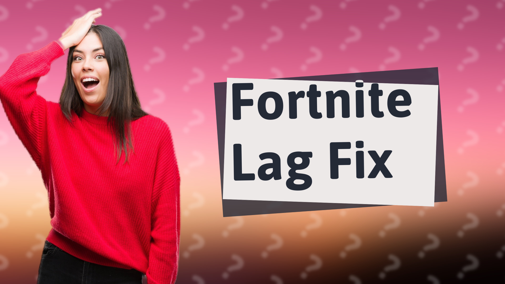 Fortnite Lag Fix