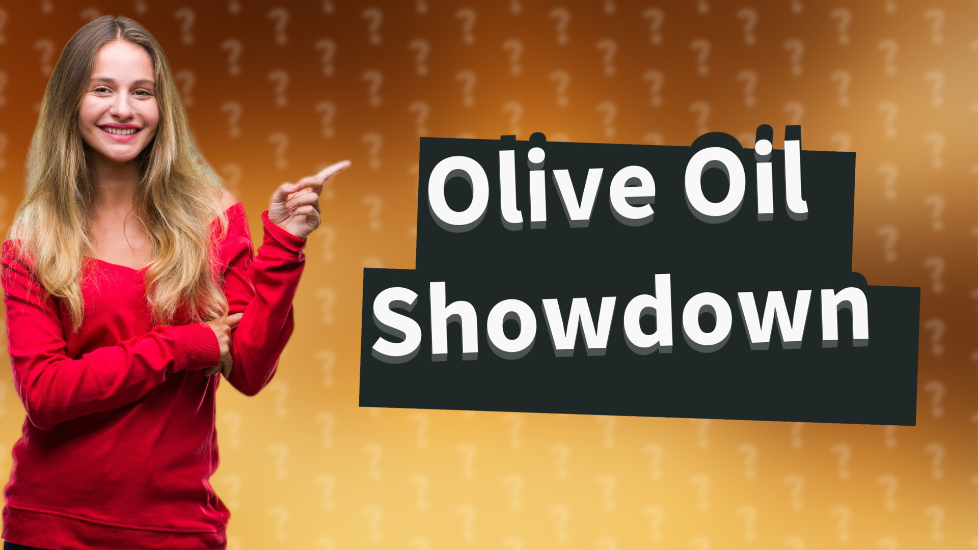 Olive Oil Showdown