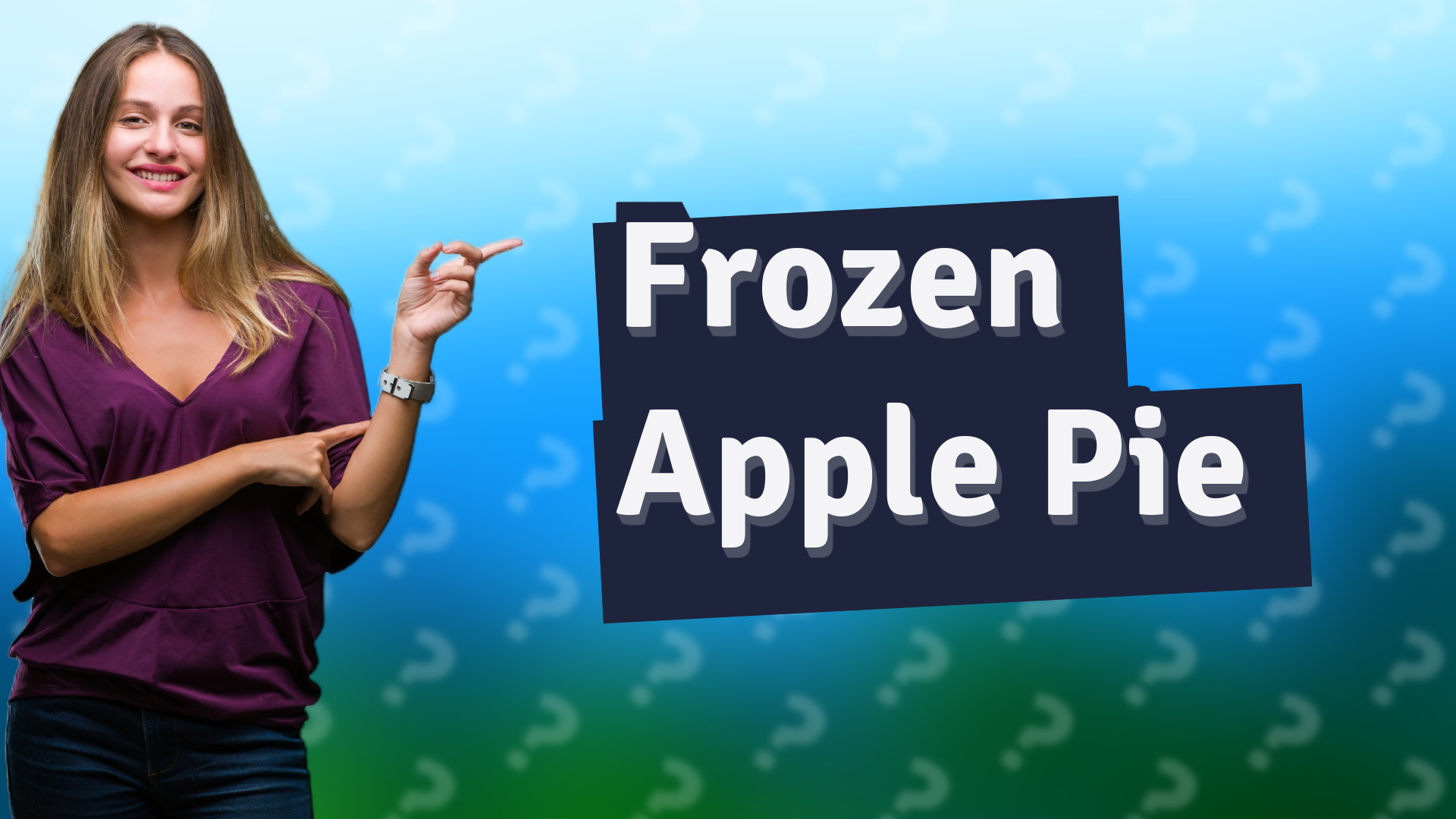 Frozen Apple Pie