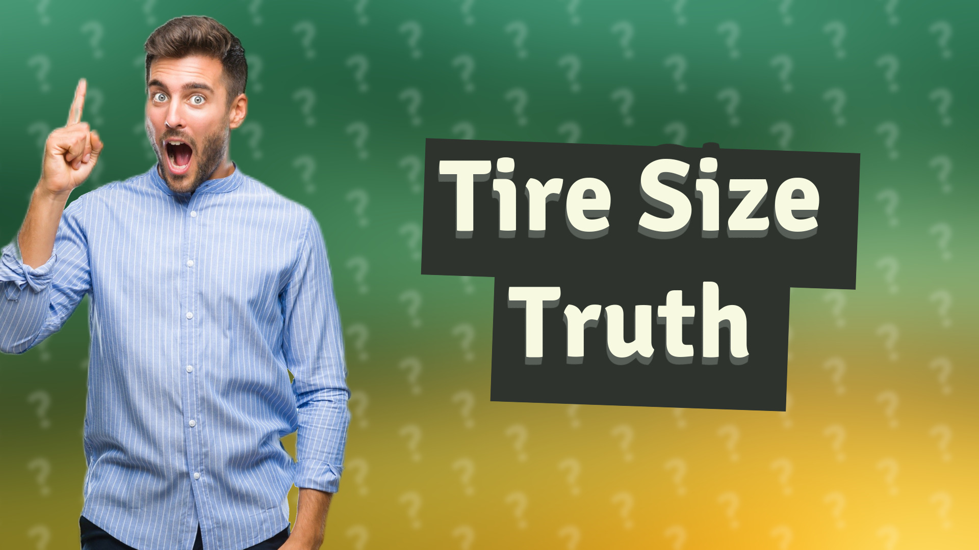 Tire Size Truth
