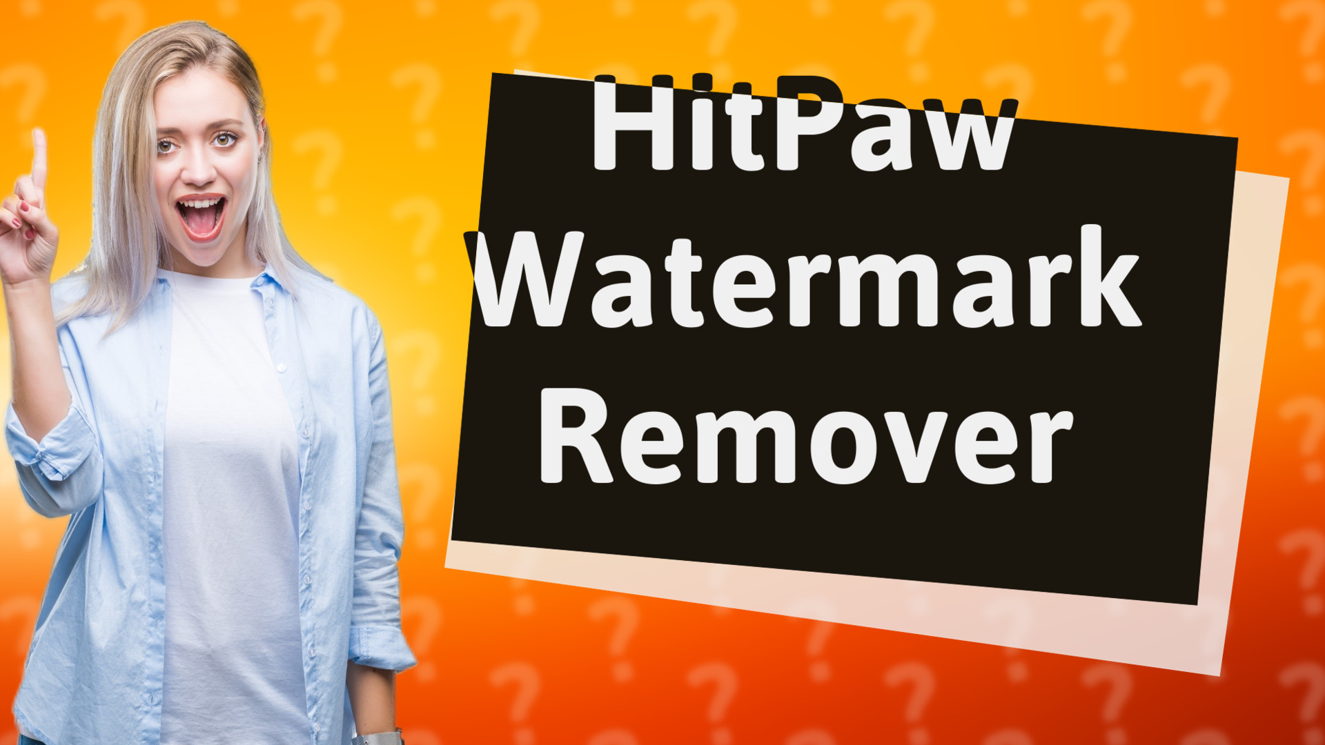 HitPaw Watermark Remover