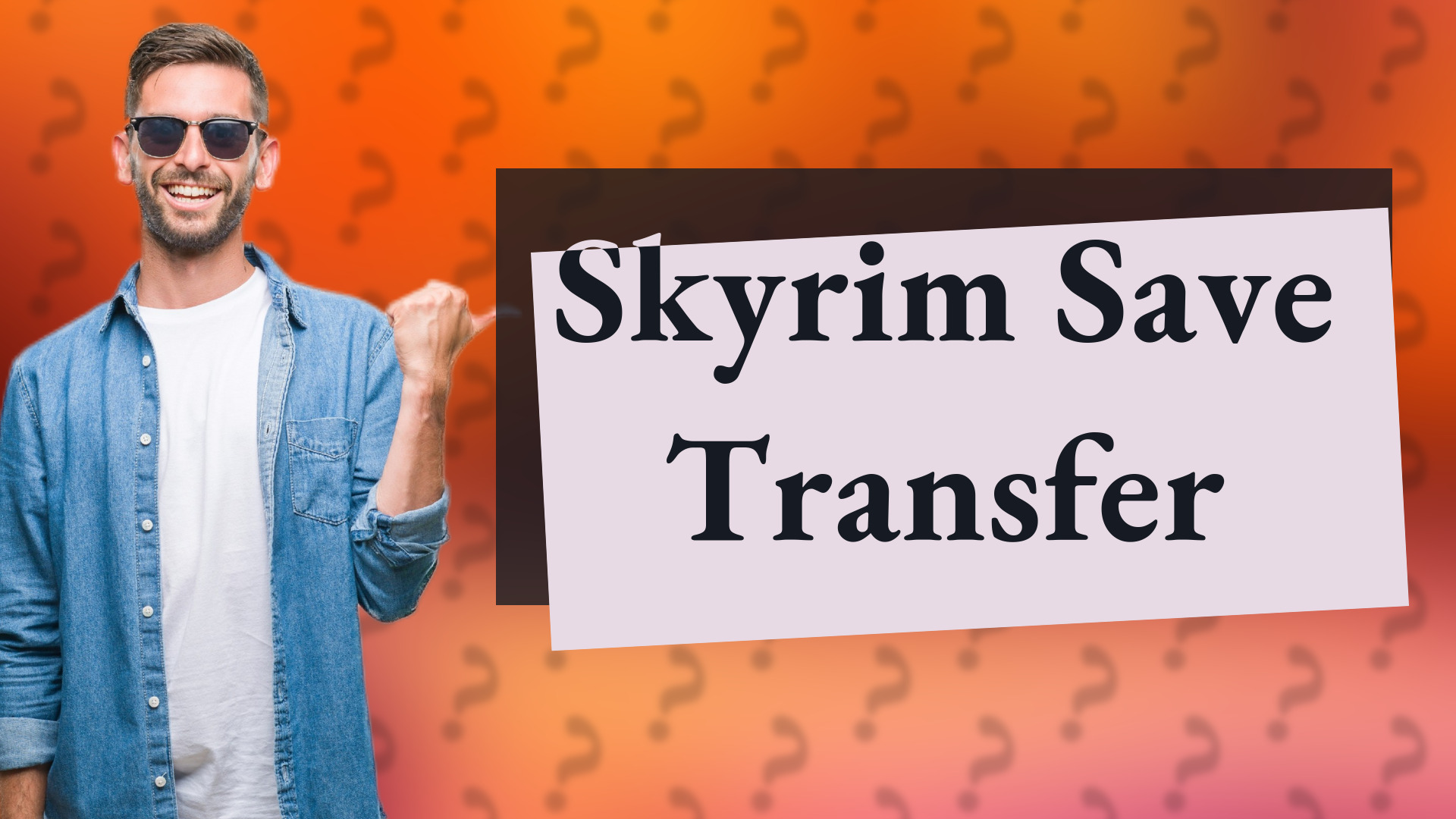 Skyrim Save Transfer