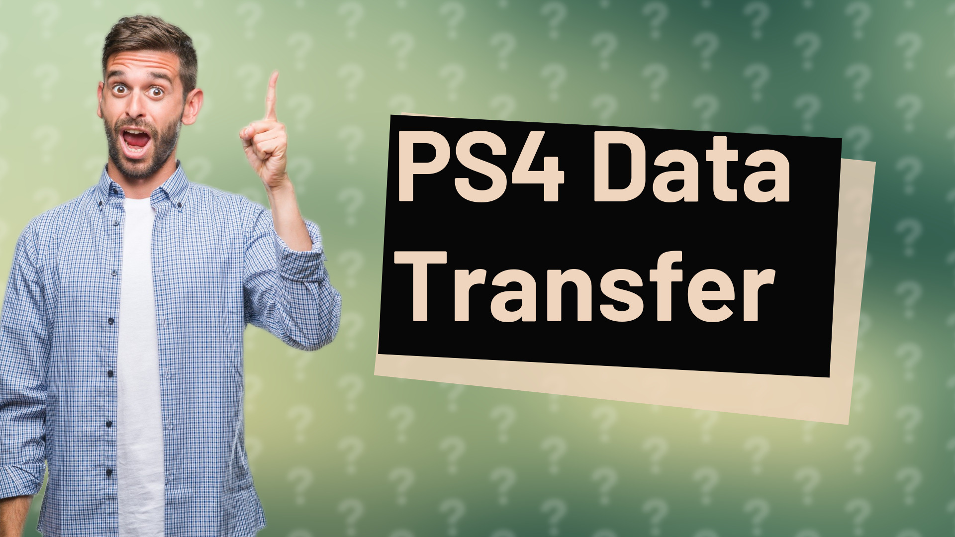 PS4 Data Transfer