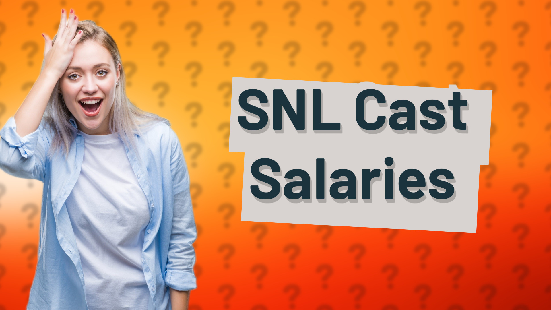 SNL Cast Salaries