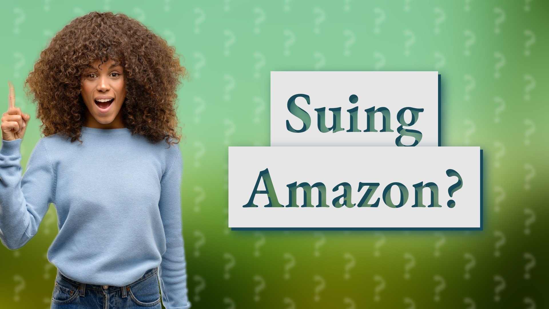 Suing Amazon?