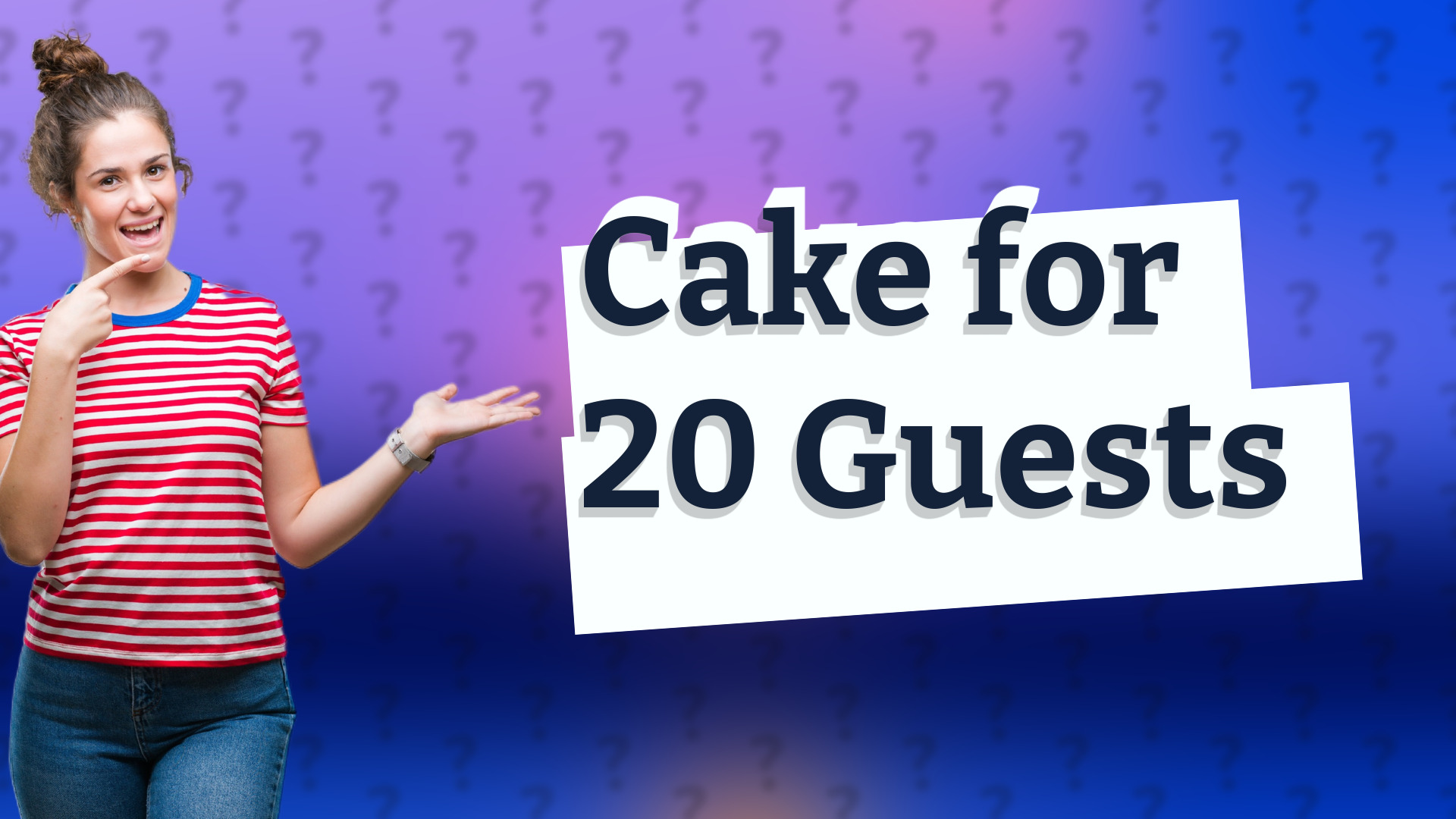 Cake for 20 Guests