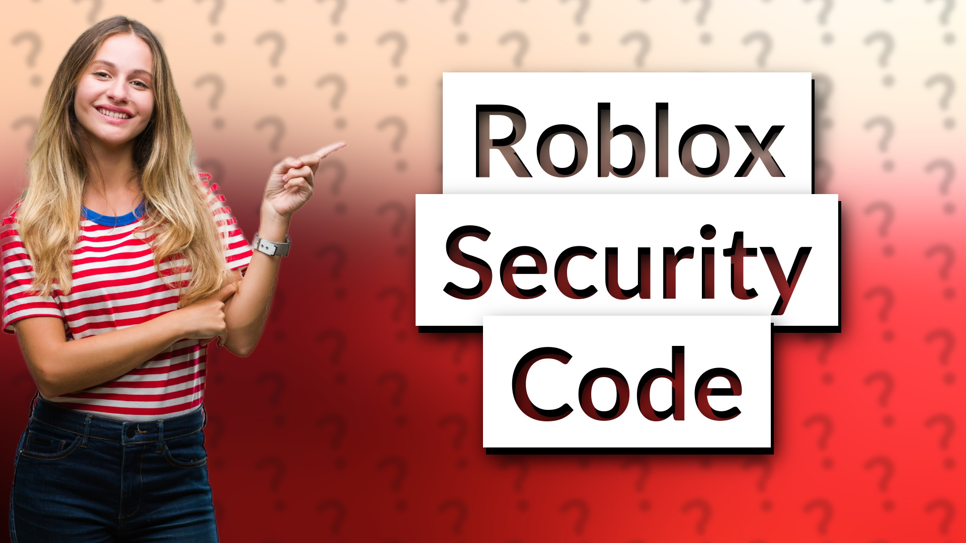 Roblox Security Code