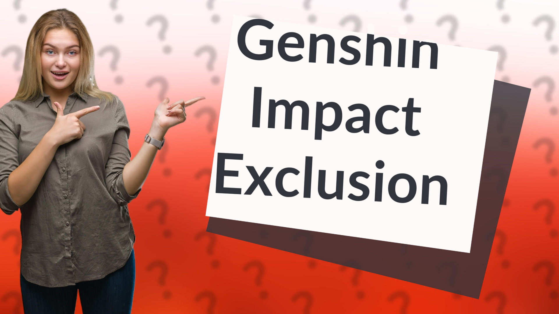 Genshin Impact Exclusion