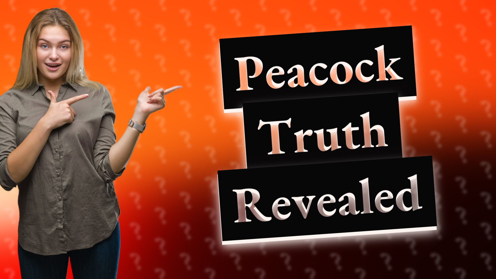Peacock Truth Revealed