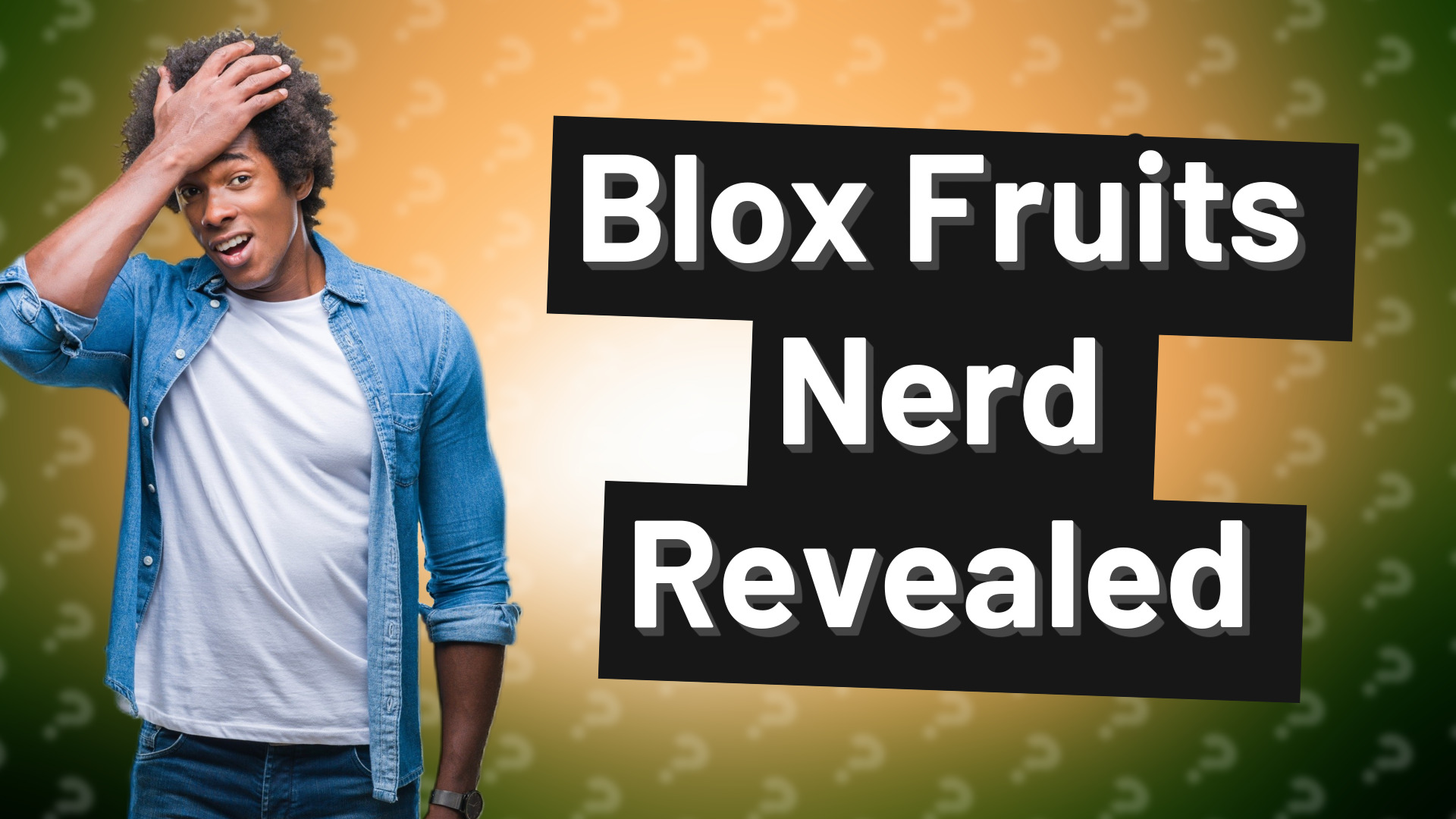 Blox Fruits Nerd Revealed