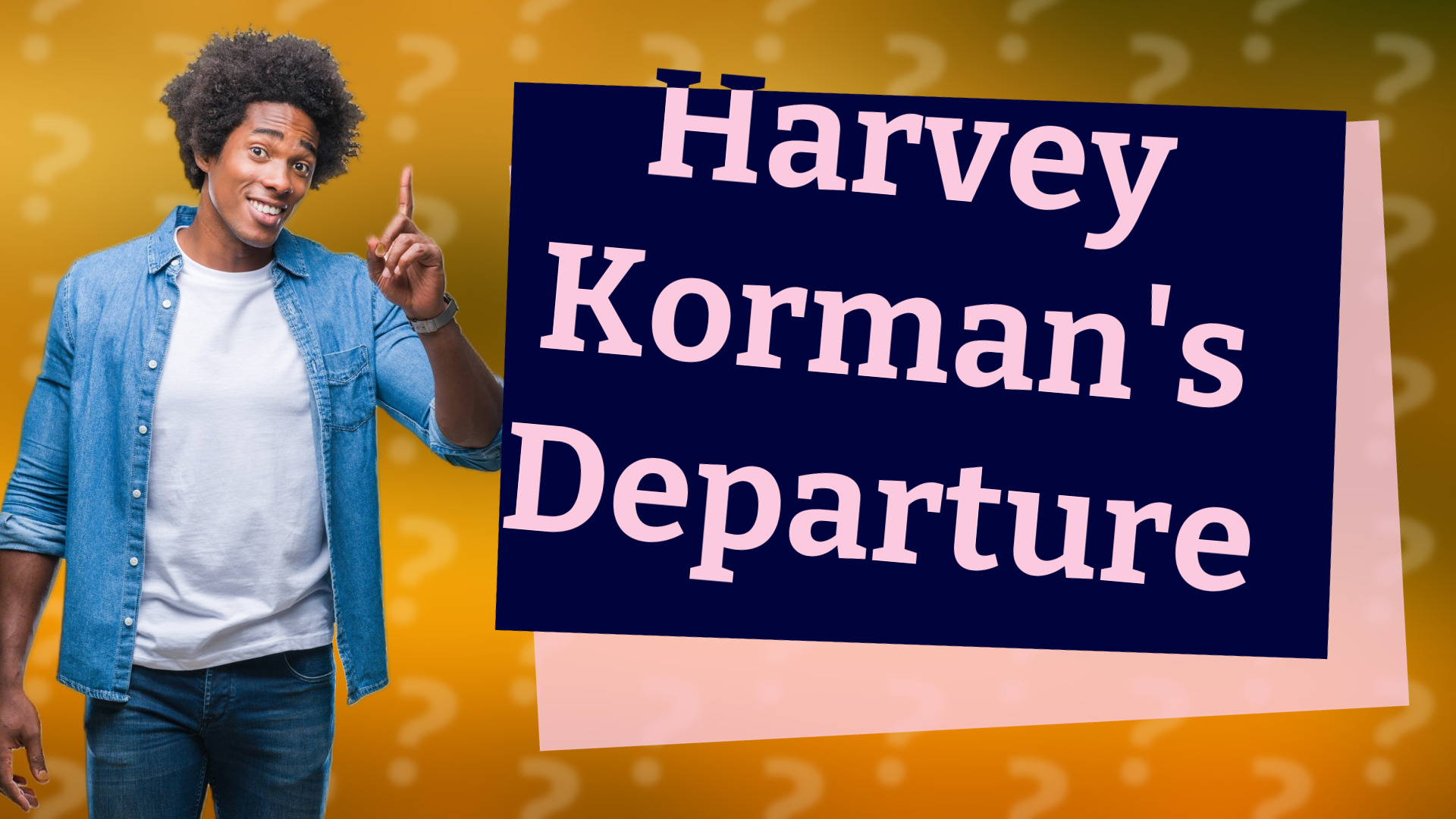 Harvey Korman's Departure