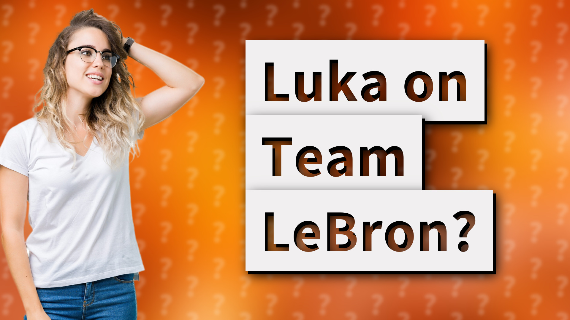 Luka on Team LeBron?
