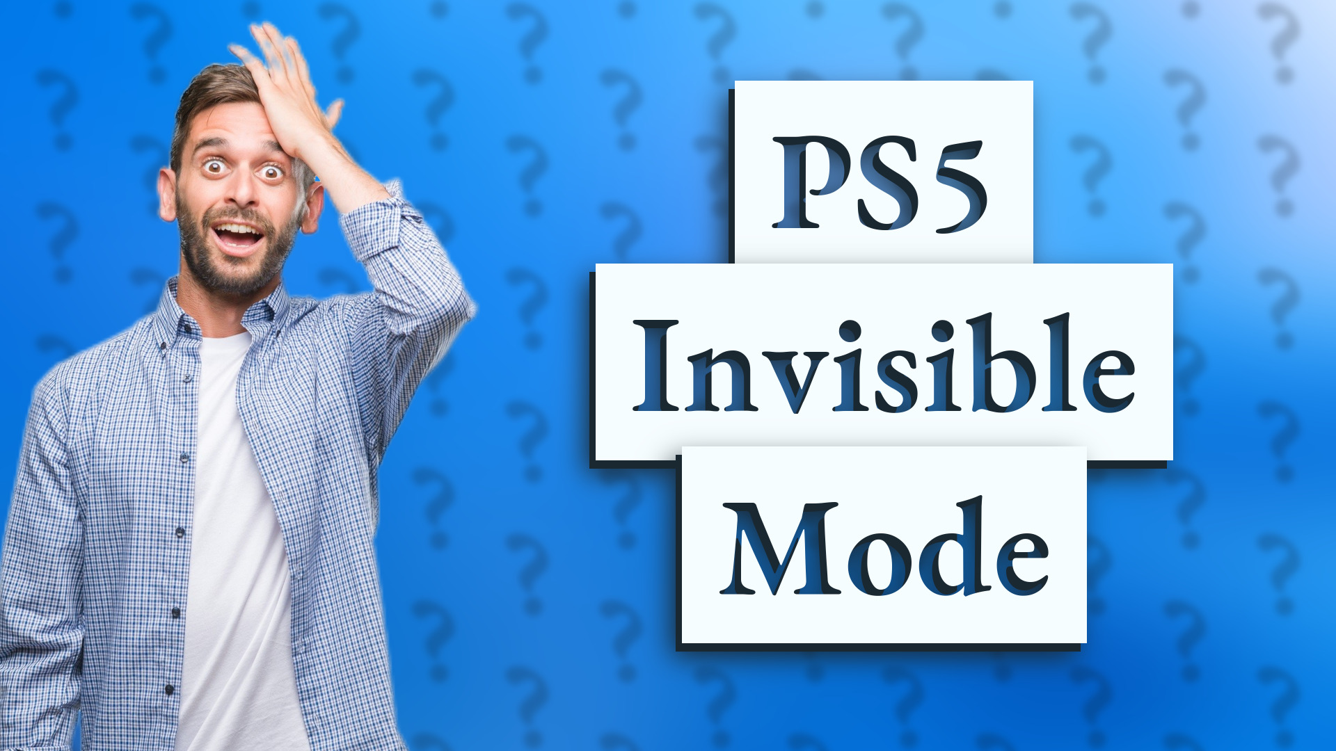 PS5 Invisible Mode