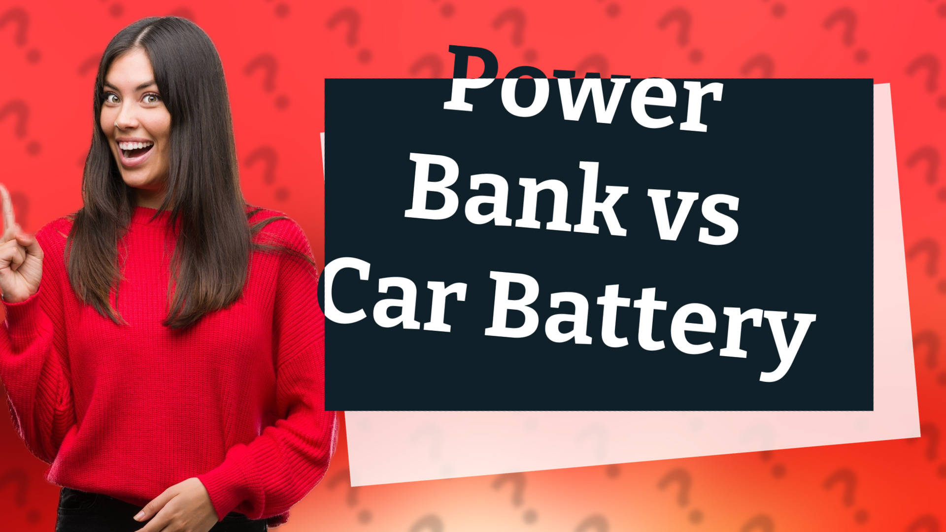 Power Bank vs Car Battery