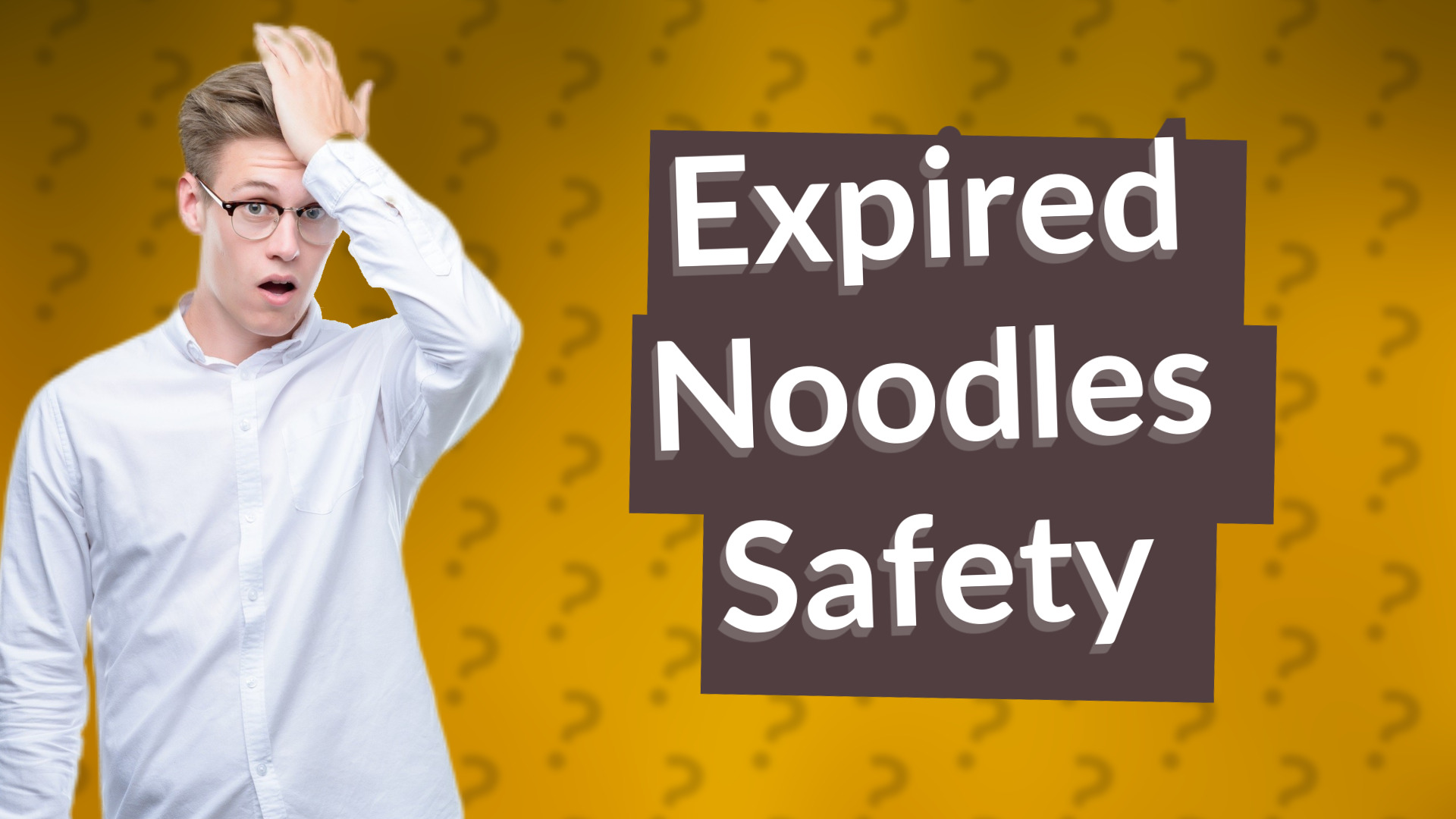 Expired Noodles Safety