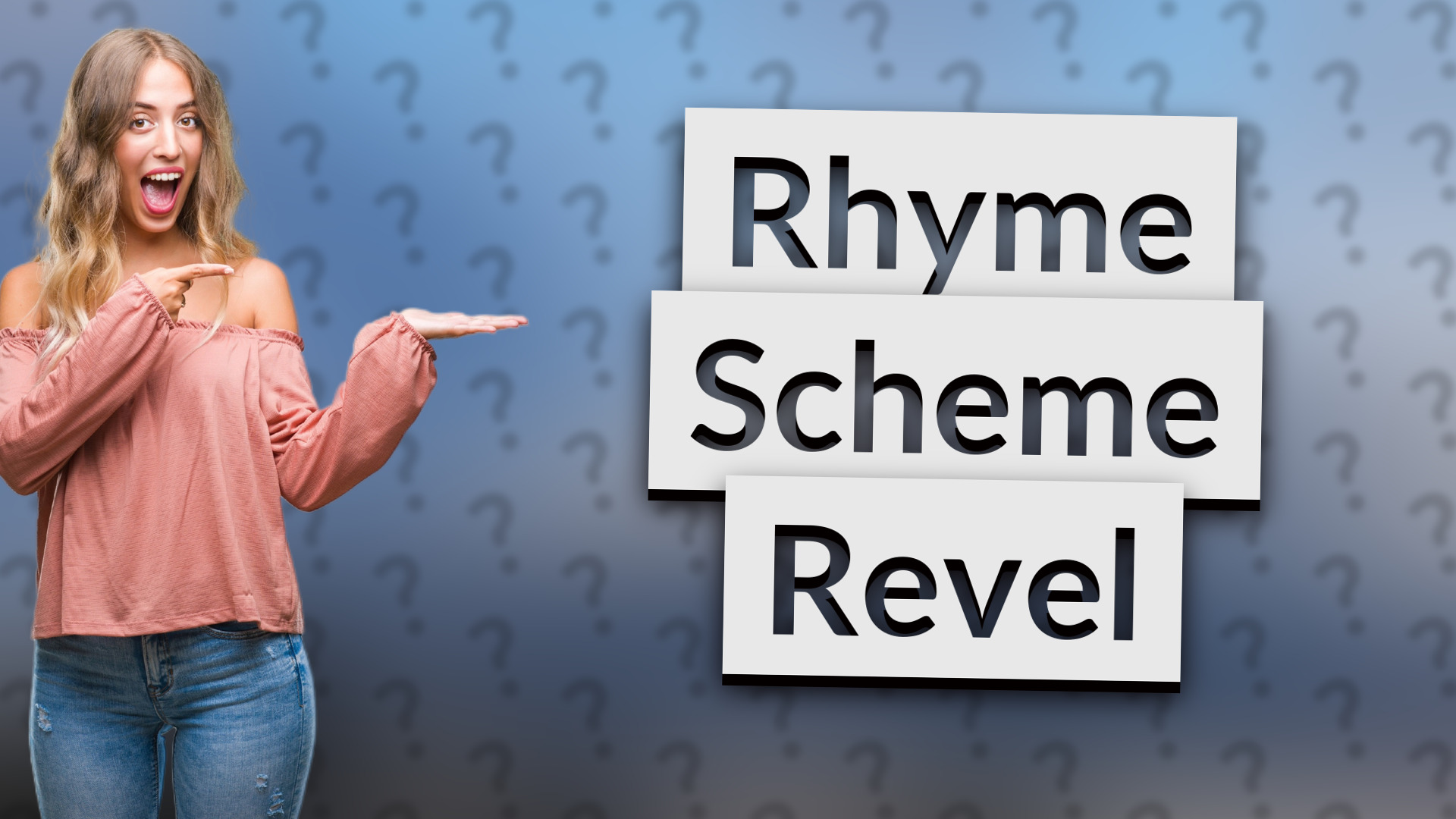 Rhyme Scheme Revel