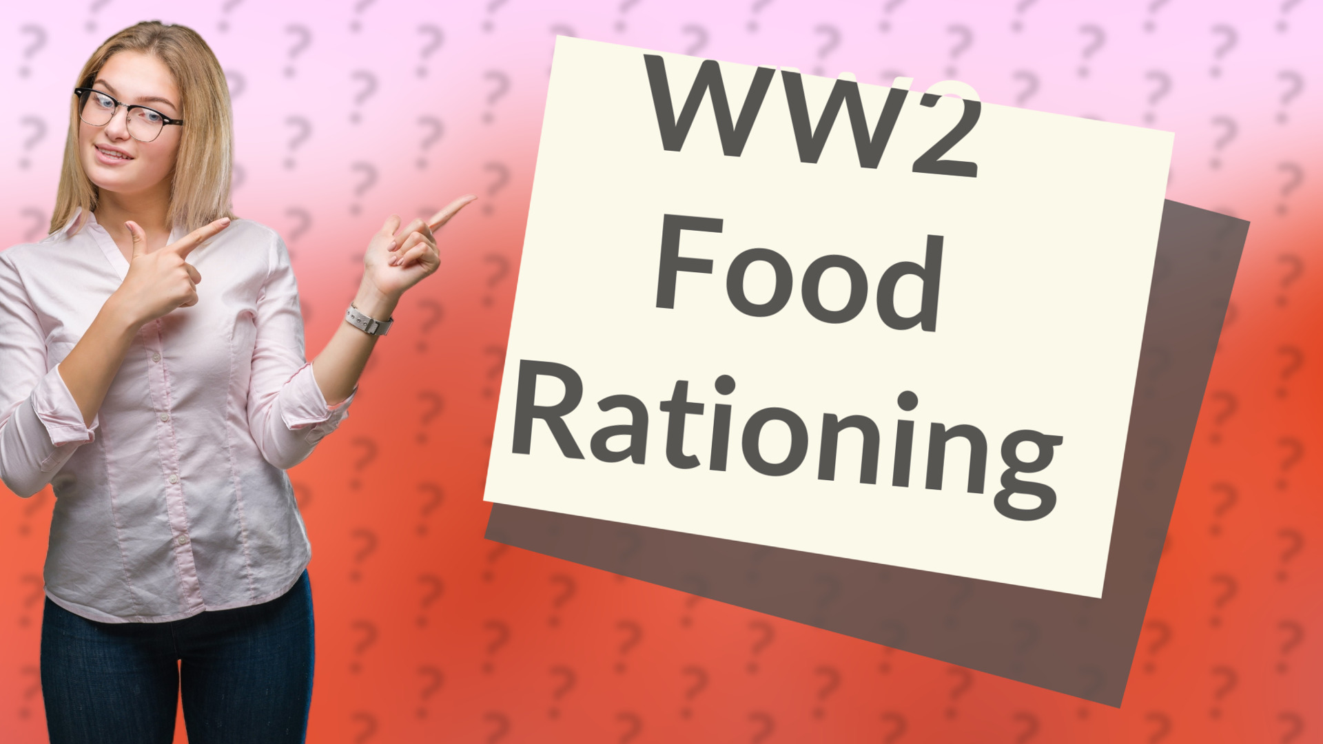 WW2 Food Rationing