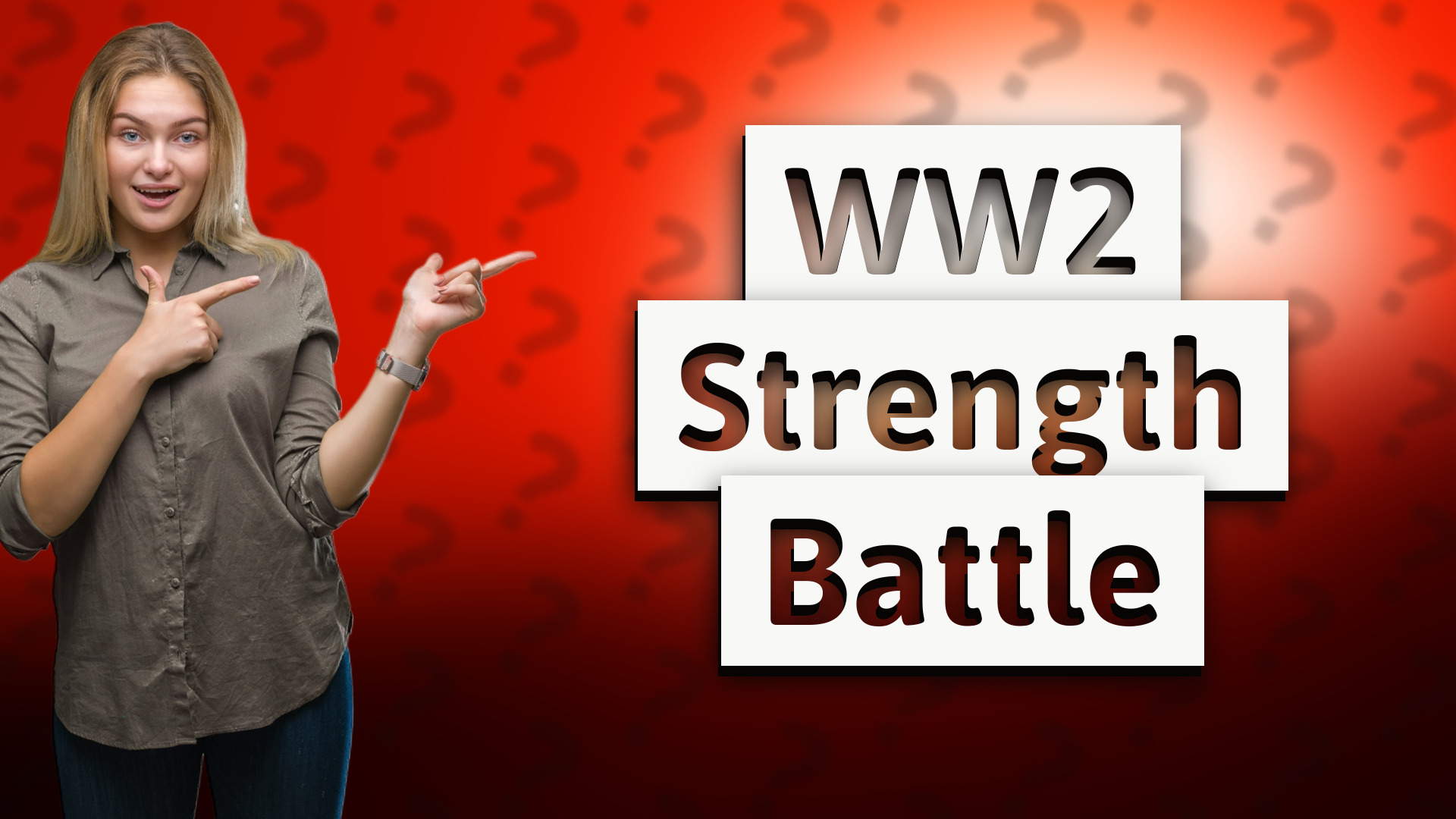WW2 Strength Battle