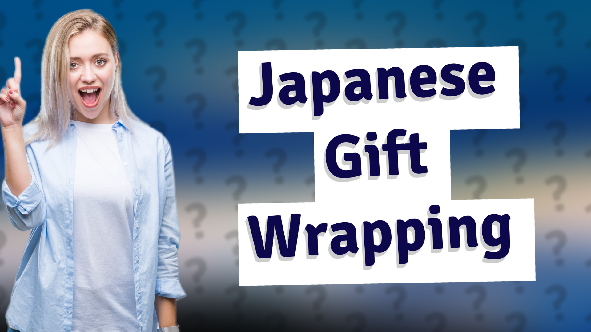 Japanese Gift Wrapping
