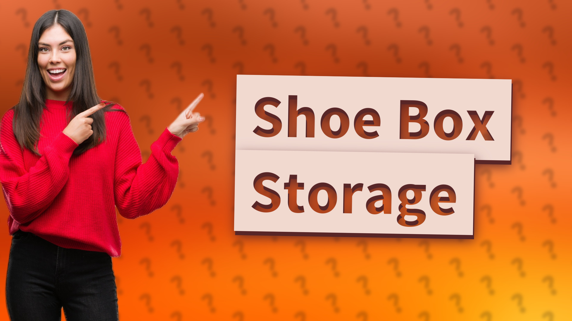 Shoe Box Storage
