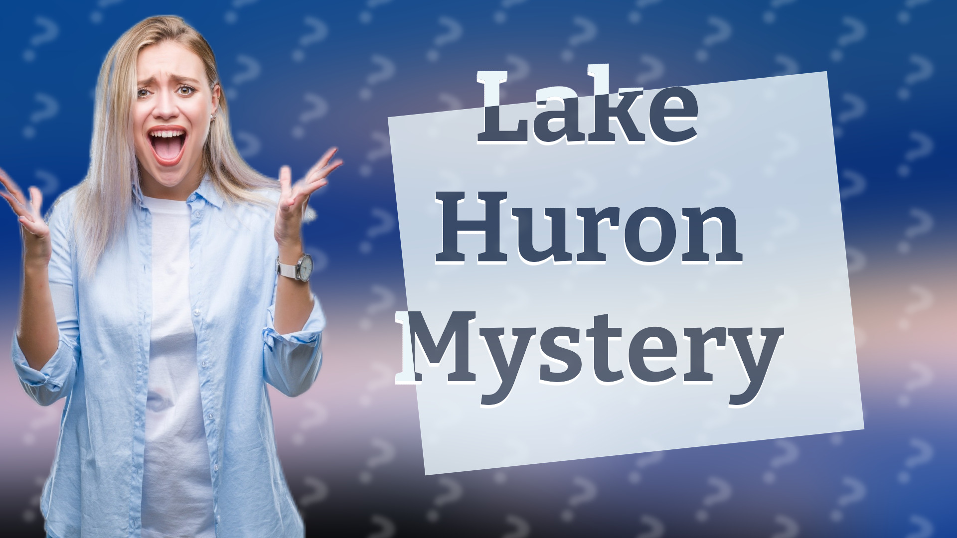 Lake Huron Mystery