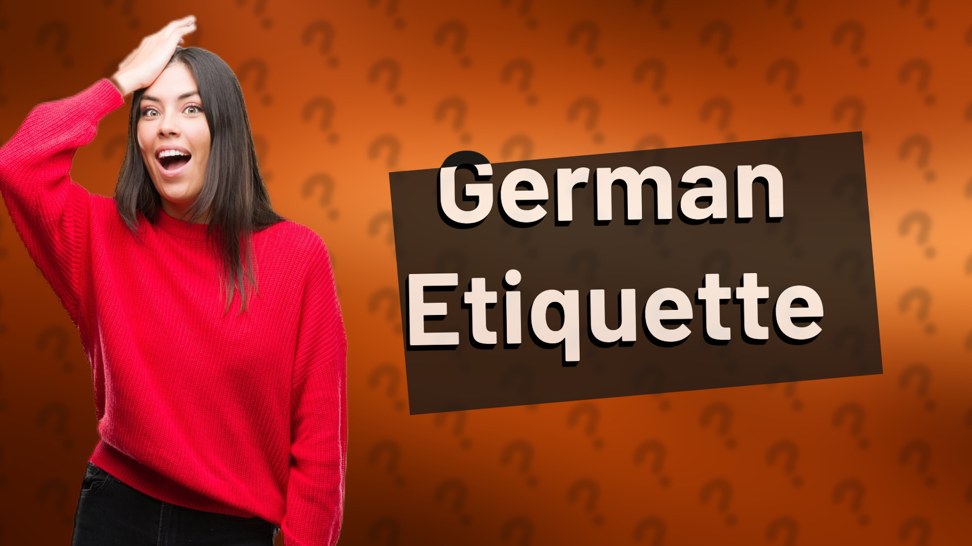 German Etiquette