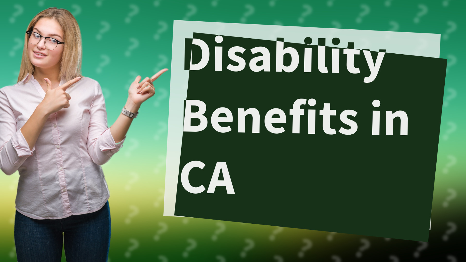 Disability Benefits in CA