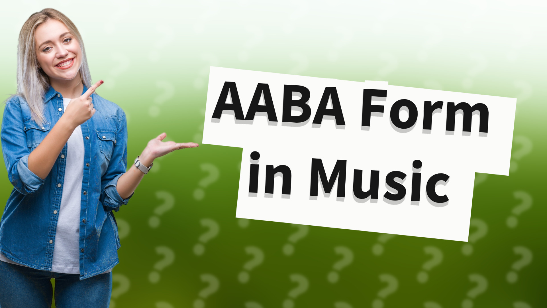 AABA Form in Music