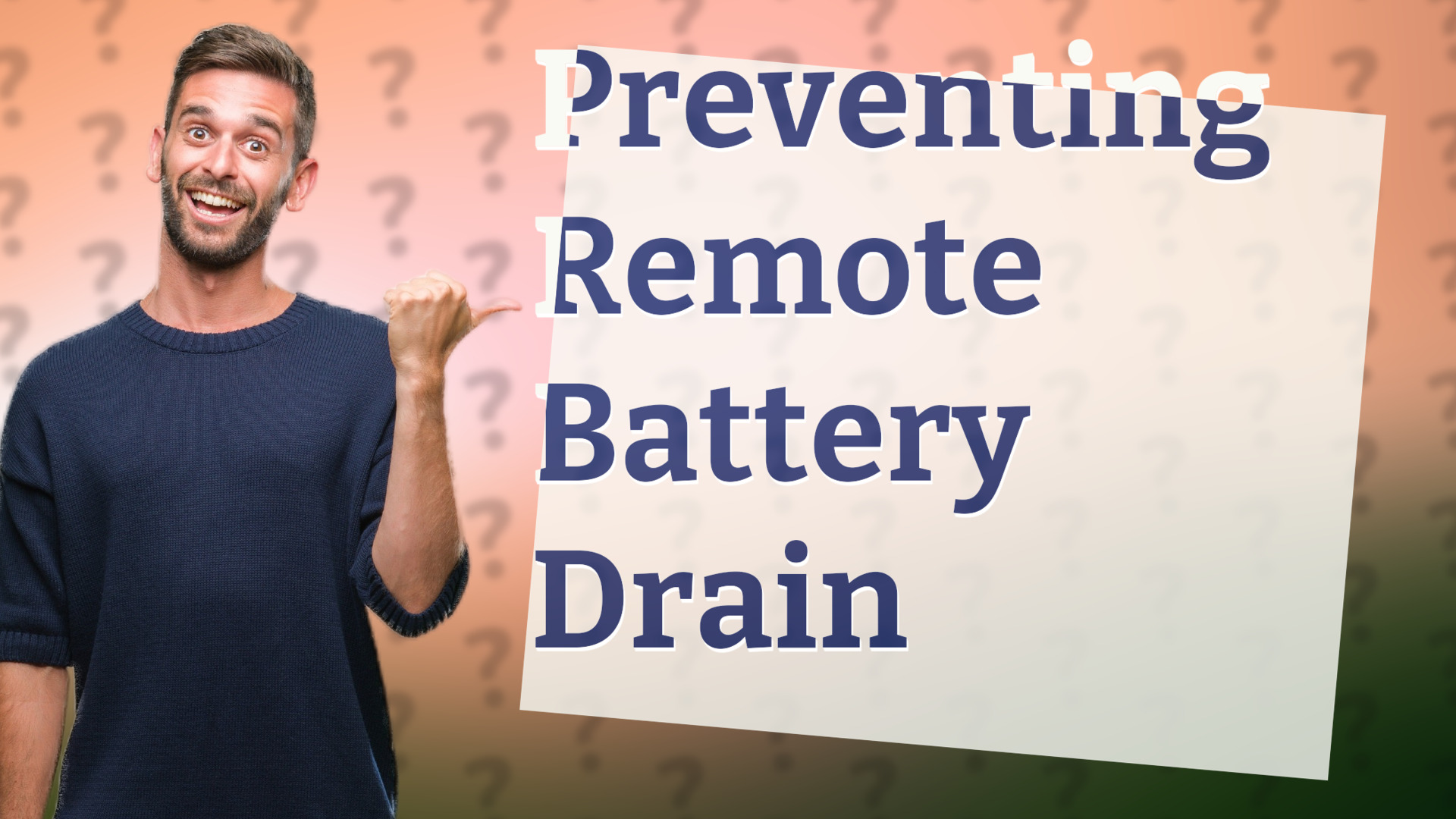 Preventing Remote Battery Drain