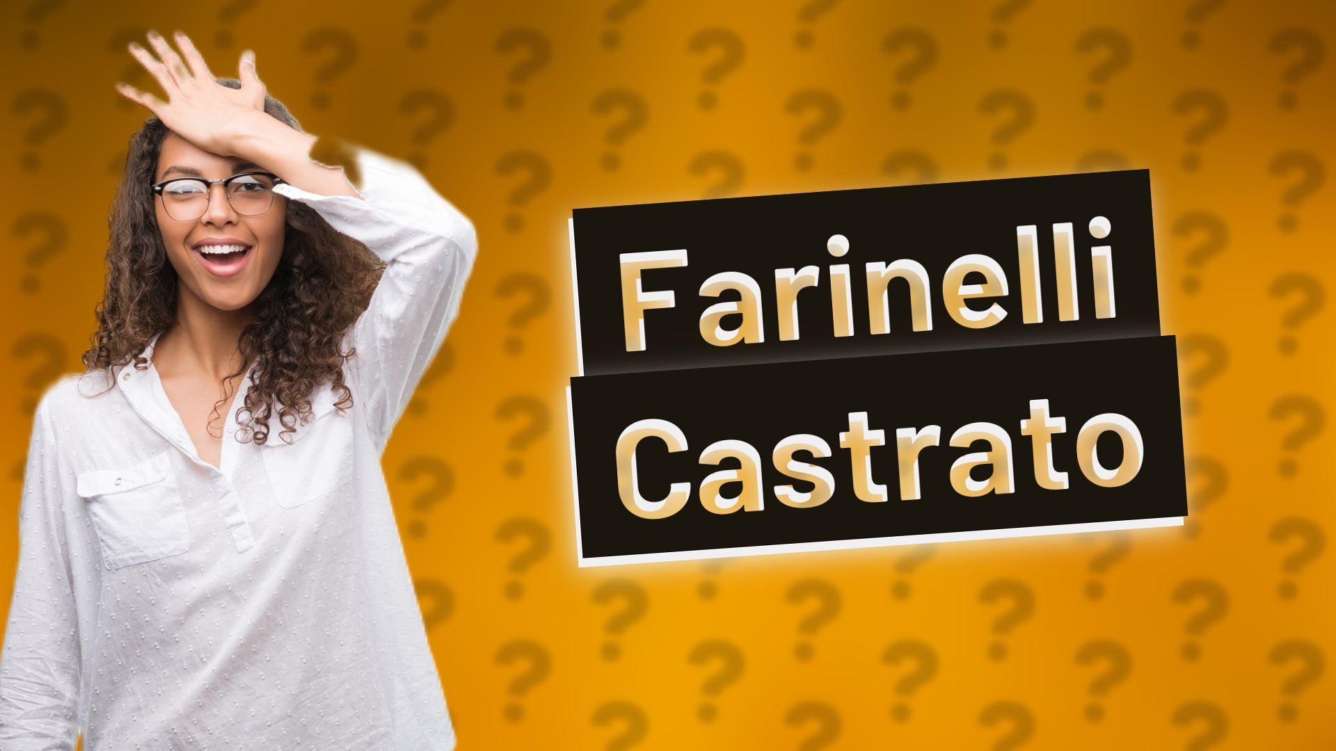 Farinelli Castrato