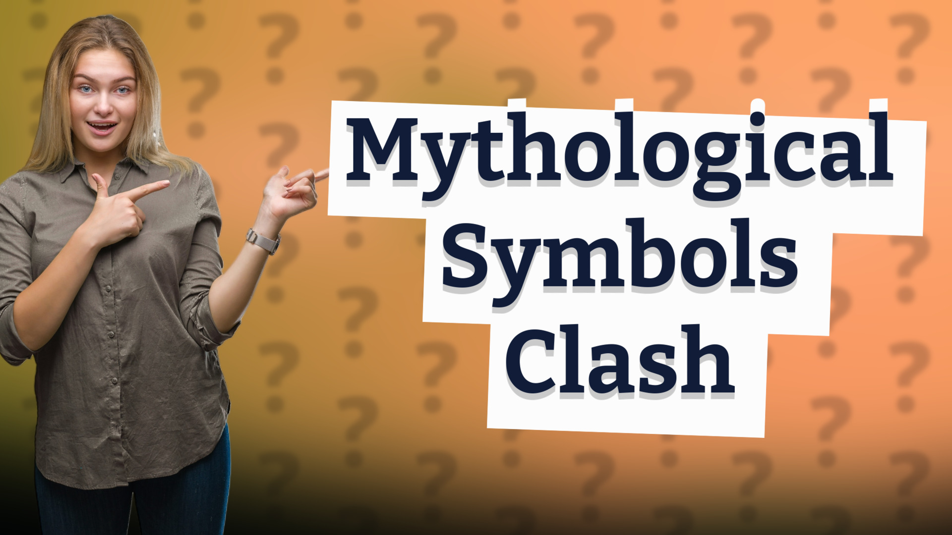 Mythological Symbols Clash