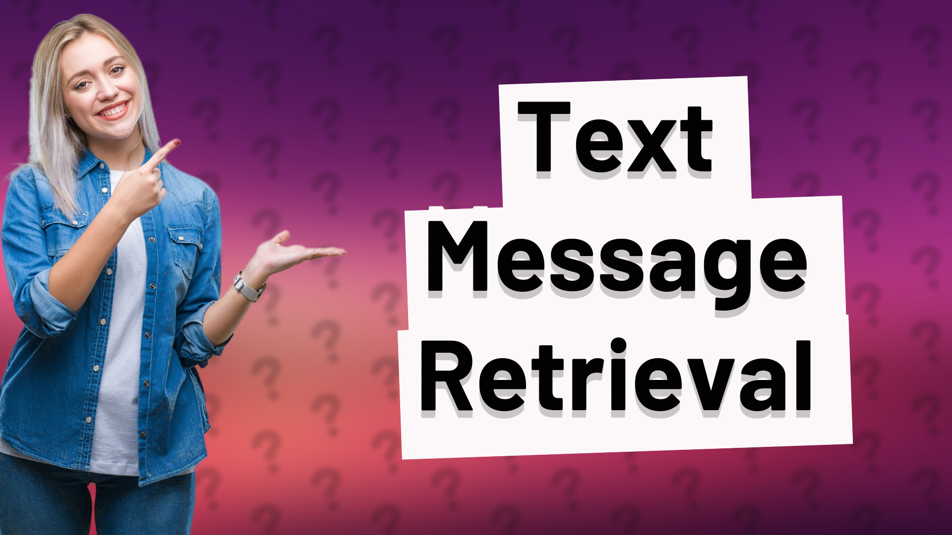 Text Message Retrieval