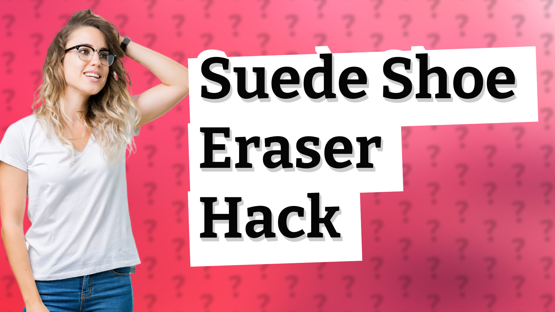Suede Shoe Eraser Hack