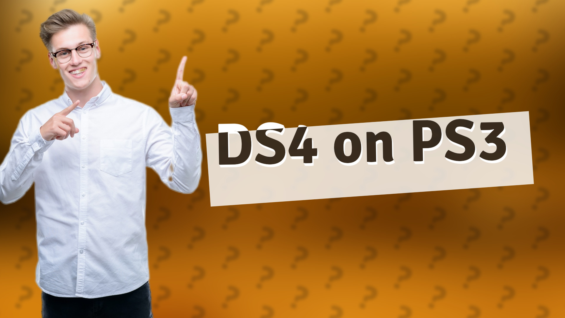 DS4 on PS3