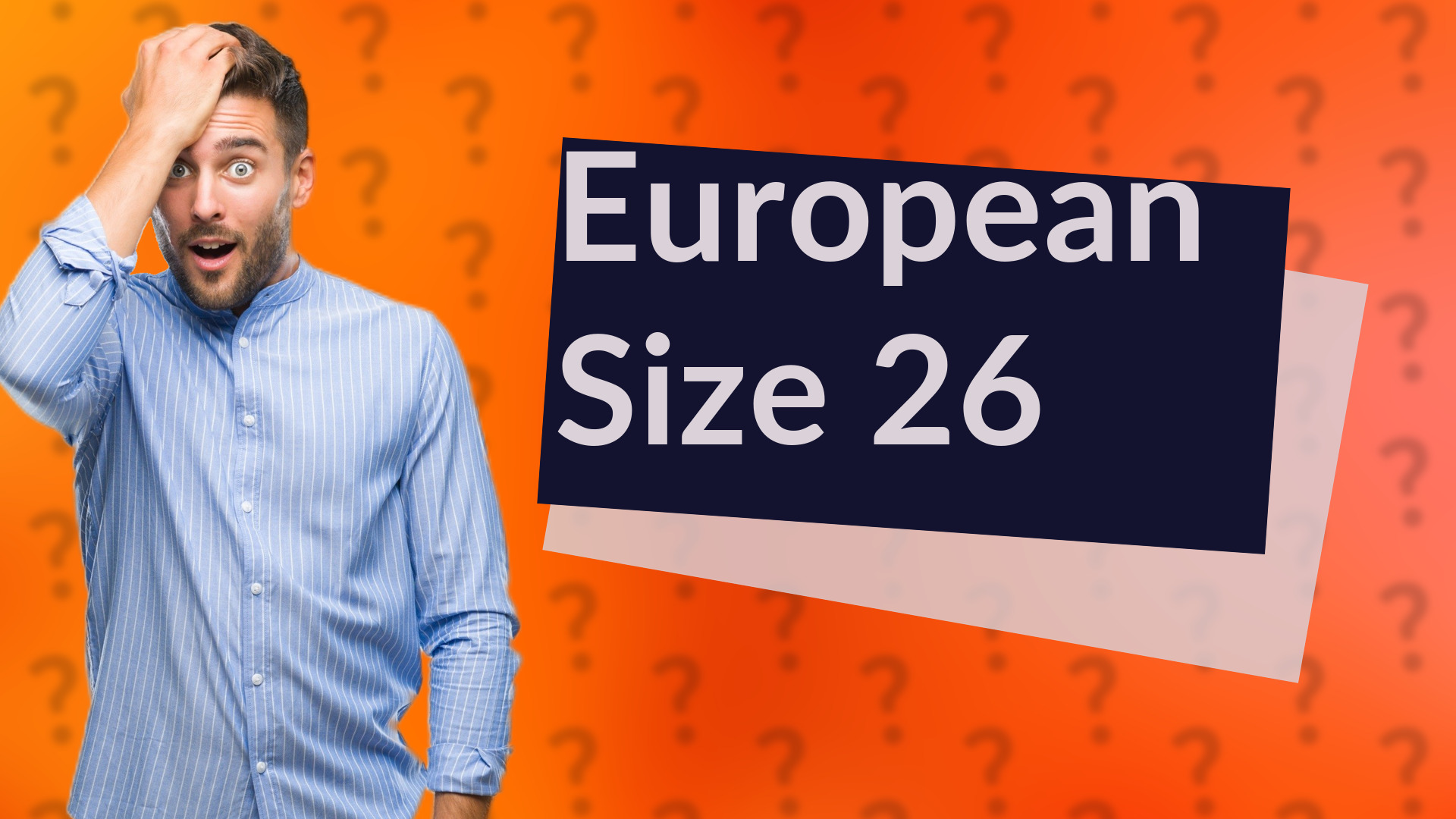 European Size 26