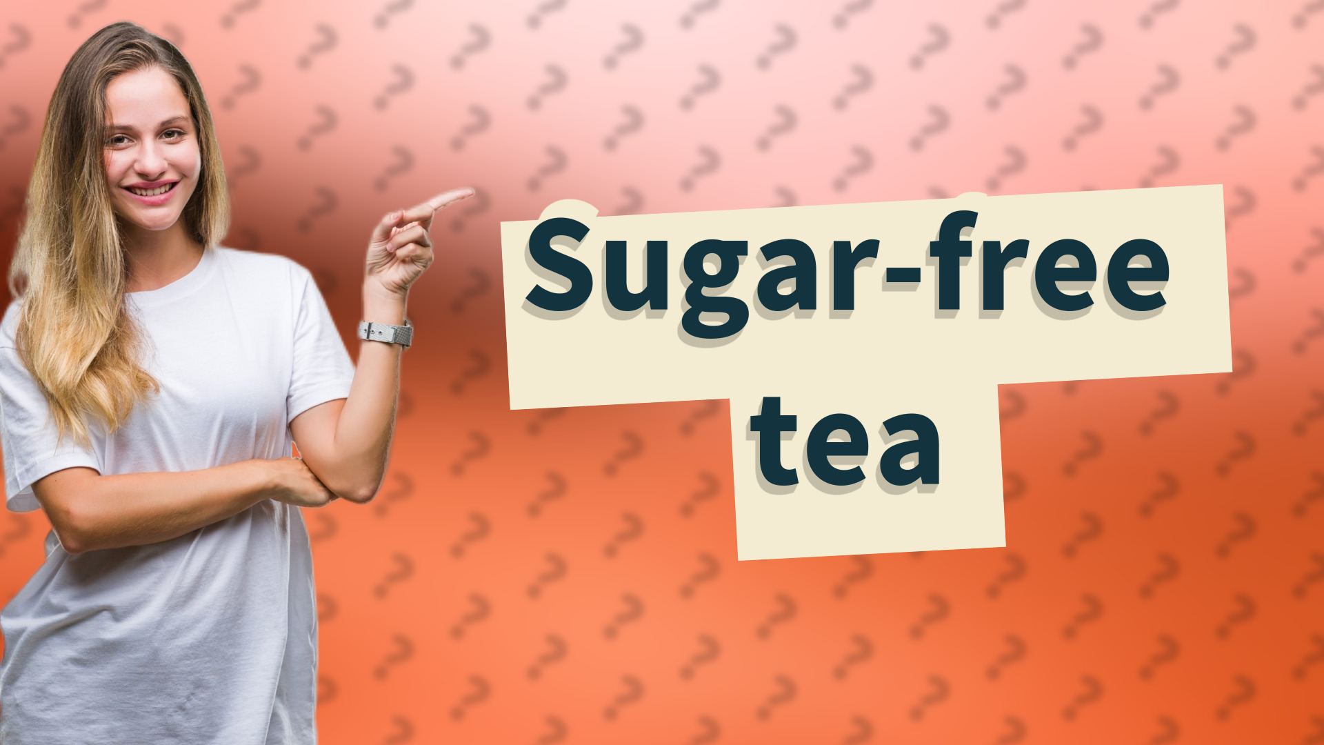 Sugar-free tea